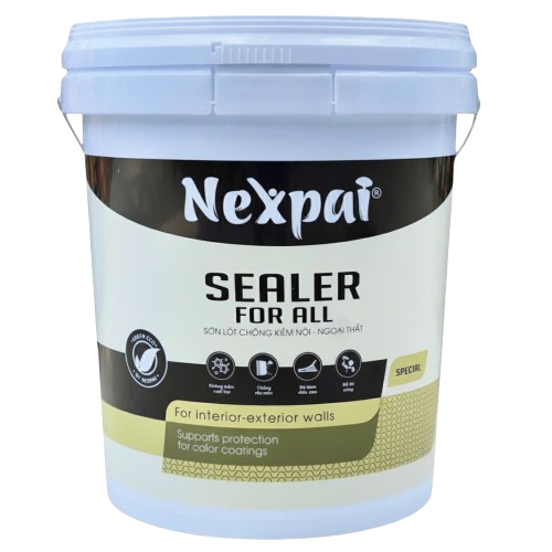 sƠn lÓt chỐng kiỀm nỘi vÀ ngoẠi thẤt nexpai sealer for all